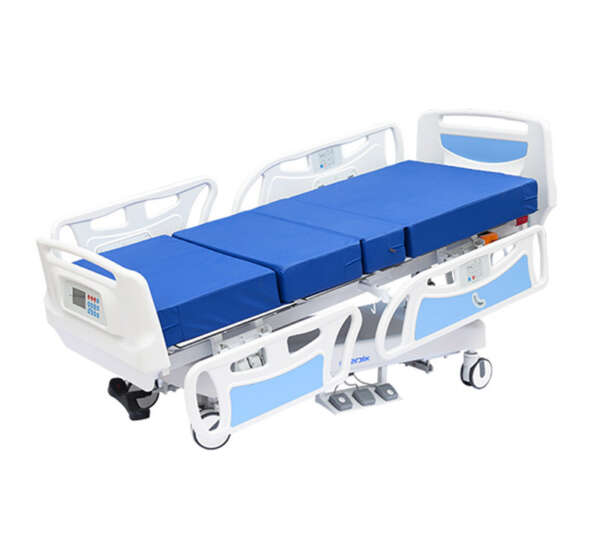 7-Function ICU Bed With 10-Part Steel Hospital Bed Board AG-BR002C