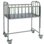 304 Stainless Steel Hospital Baby Crib AG-CB016