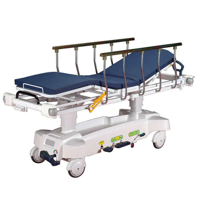 Hydraulic Transport Stretcher with Power Pump