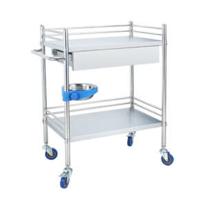 Stainless Steel Patient Trolley