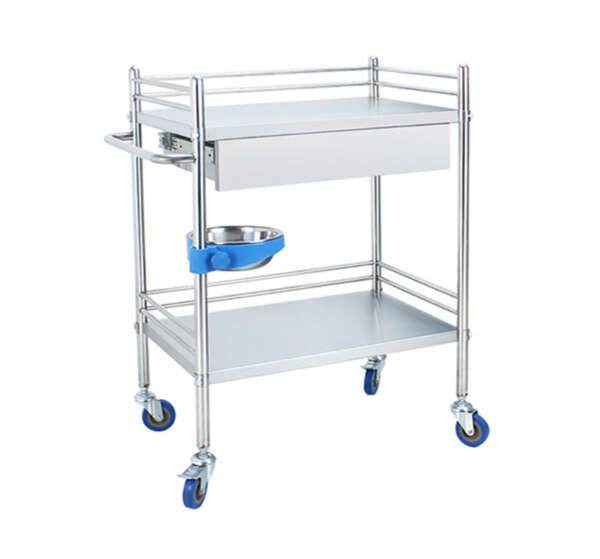 Stainless Steel Patient Trolley